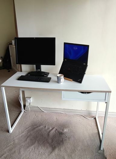 Home Office Desk with Drawer Excellent Condition