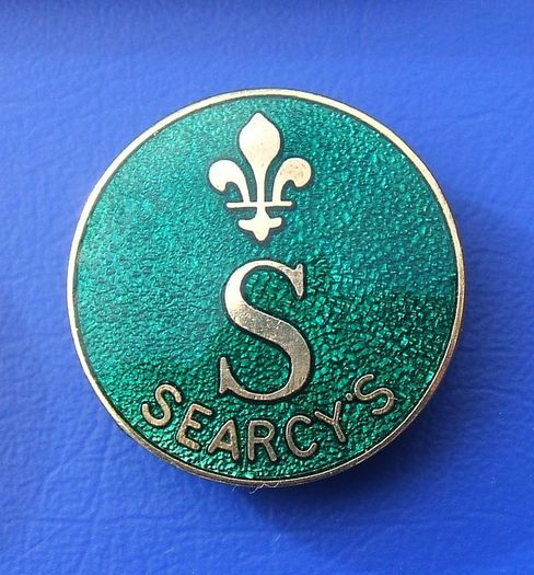 SEARCYS catering company - staff badge (c.1980's)