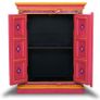 Sideboard Solid Mango Wood Pink Hand Painted Image 5