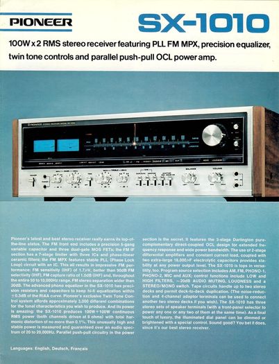 Hifi Royalty Mega Rare Pioneer SX-1010 Regarded As the very first Monster and legendary holy grail Receivers ever Made And pioneer's all time greats absolute Beast 22kg fully professionally serviced and cleaned