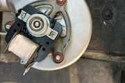 Gas boiler fan