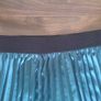 Size Large teal pleated skirt Image 2