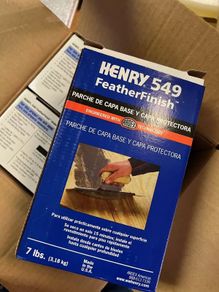 Feather finish Henry 549, 3.2kg