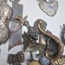 Vintage Irish Jeweller Mixed Metal Blanks Findings Brooch Parts Job Lot 1.58kg Image 9
