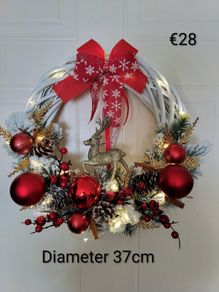Christmas door wreath