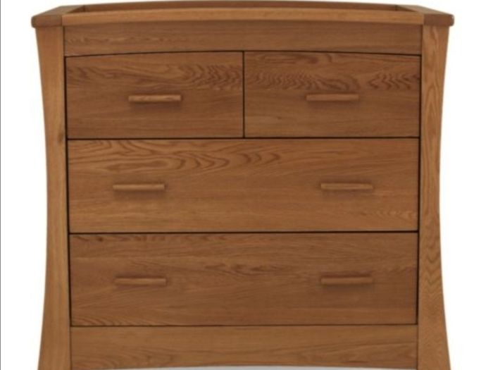 Mamas and Papas Cot, Dresser/charger and Storage Chest