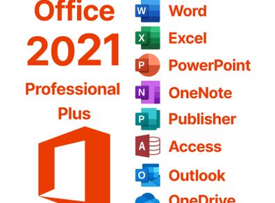 Microsoft Office 2021 PRO PLUS Perpetual License Key (Global)