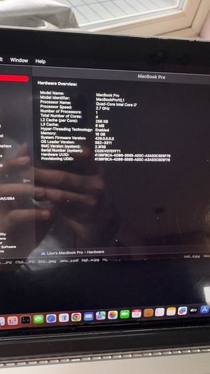 Macbook Pro 2013 16gb ram i7