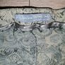 Green silk floral design pants size 12 Image 3