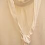 Size 14 Ladies Cream Sleeveless Top Image 2