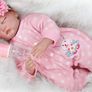 22 Inch 55cm Reborn Dolls Baby Girl Soft Silicone Vinyl Real Life Dolls Toddler Sleeping Girl Lifelike Handmade Reborn Babies Xmas Gift (FREE POSTAGE) Image 6