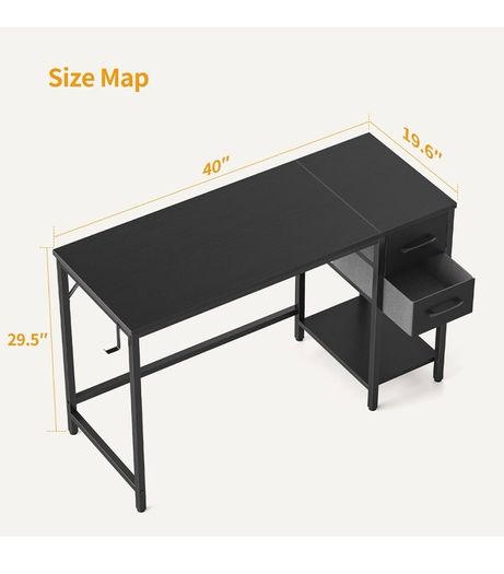 Desk with 2 Drawers