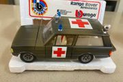 Range Rover Military Ambulance Scale 1/24 Rare Burago