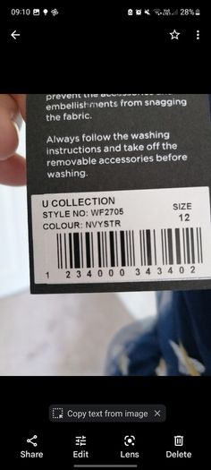 U Collection dress