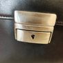 Plevier Men's  Black Leather Briefcase Bag Image 8