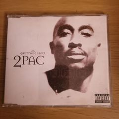 2Pac Ghetto Gospel Promo CD Single