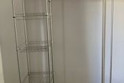 Open Wardrobe / Clothes Rail with Shelves