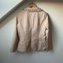 Gerry Weber Smart Coord Casual Set Champagne Crinkle Utility Jacket & Polka Dot Blouse Image 10