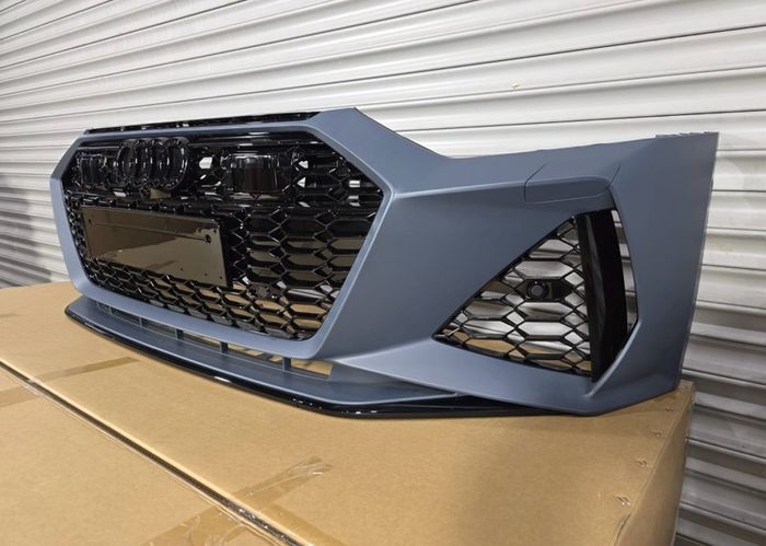 Complete front Bumper for Audi A7 C8 S6 RS6 honeycomb style
