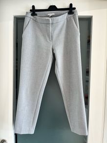 H&M Grey Cigarette Pants (Size 8)