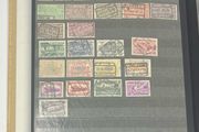Collection: Belgium (Belgie), Netherlands, Luxembourg, Stamps mainy usd but a few mint on 39 pages