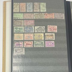 Collection: Belgium (Belgie), Netherlands, Luxembourg, Stamps mainy usd but a few mint on 39 pages