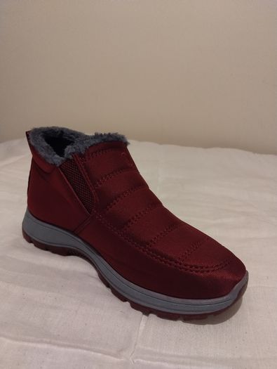 Fleece Lined Waterproof Ankle Boots New