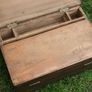 Antique Wooden Chest 15" x 10" H-6" Image 8