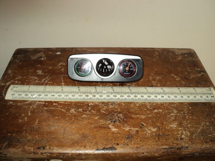 Car compass , thermometer , hydrometer unit
