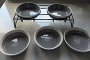 Cat feeding station
