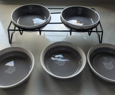Cat feeding station