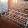 Really Sturdy White Metal 4Ft 6 Double Bed Frame - Can Deliver Image 3