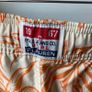 Polo Ralph Lauren Orange Hawaiian Palm Print Swim Trunks Mesh Lined Image 5