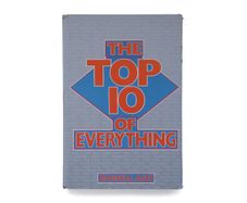 The Top Ten of Everything 1989 First Edition - Russell Ash - Hardback