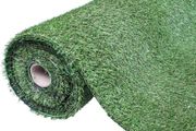 4m x 1m 15mm Pile High Artificial Grass / Dark Green Astro Turf / High Density Fake Grass