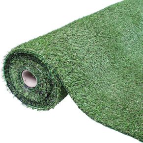 4m x 1m 15mm Pile High Artificial Grass / Dark Green Astro Turf / High Density Fake Grass