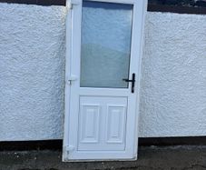 pvc, Back door