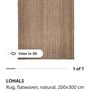 IKEA Lohals rug 2m x 3 Image 7