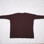 Chocolate Brown Oversized Batwing Sleeve Ribbed Knit Slouchy Wool Cashmere Jumper 14-16UK/42-44EU Image 6