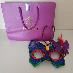 Liberty London Sequin Butterfly Masquerade Mask - New with Tags