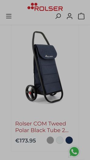 Big Wheel Shopping Trolley