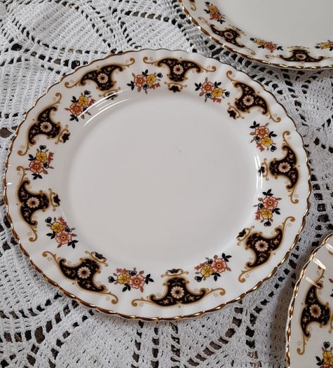 Vintage "Balmoral " bone china salad plates