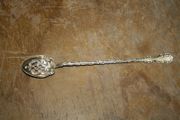 Vintage Sterling  bar spoon 9"