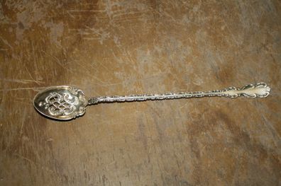 Vintage Sterling  bar spoon 9"