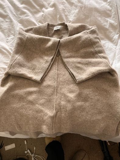 Wool/cashmere jigsaw jumper