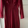 Pala Doro Burgundy Dress Image 5