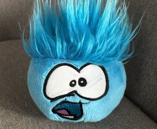 Club Penguin blue puffle