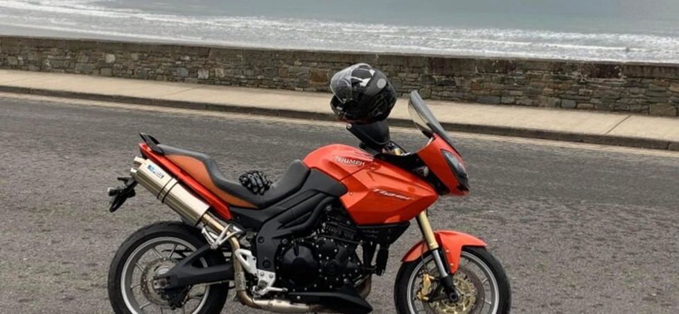 2009 Triumph 1050 motorcycle 62,000 miles.