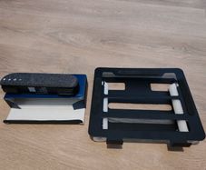 Elevate laptop stand and Bluetooth speaker