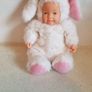 Anne Geddes Vintage Baby Bear and Rabbit Collecter Dolls 1998 Image 8